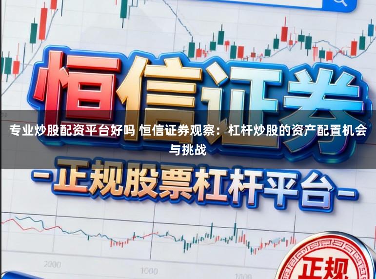 专业炒股配资平台好吗 恒信证券观察：杠杆炒股的资产配置机会与挑战
